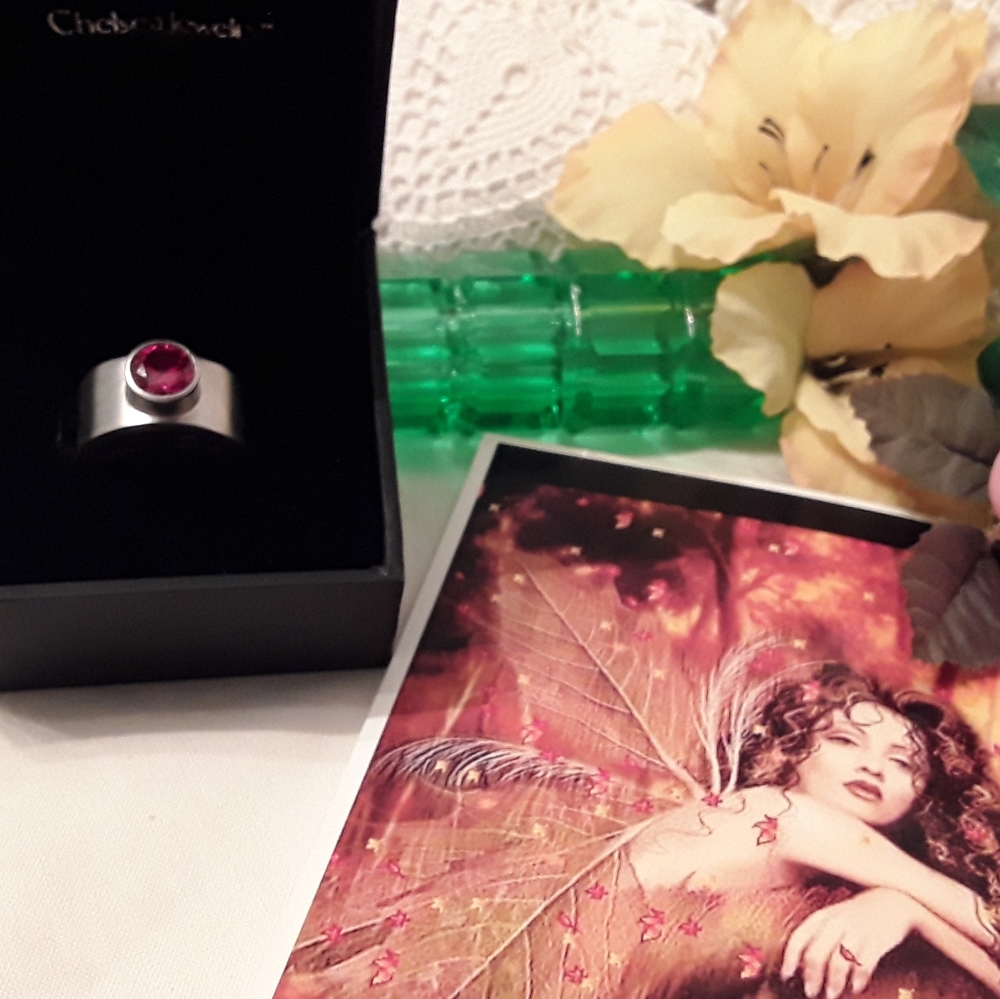 CHELSEA JEWELRY CUSTOM MADE STAINLESS STEEL RING 9